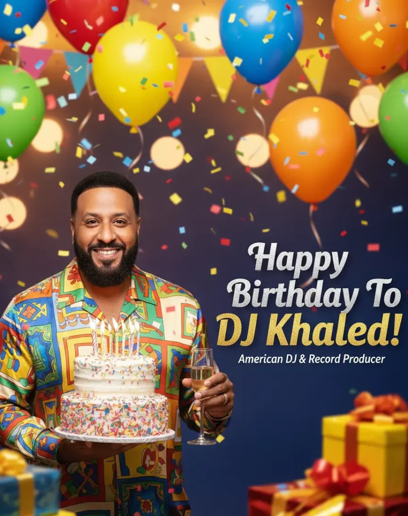 Birthday of DJ Khaled
