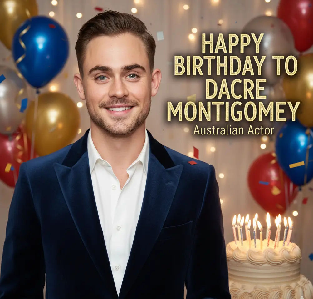 Birthday of Dacre Montgomery