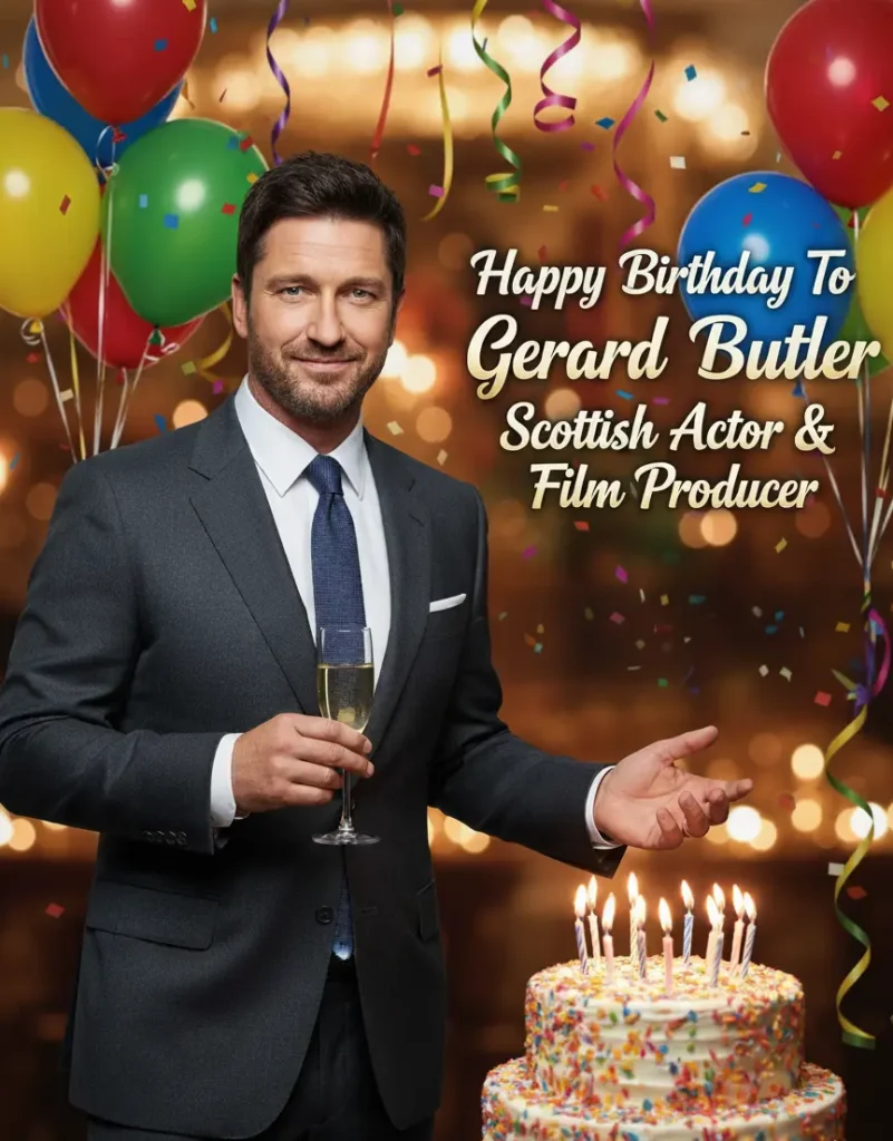 Birthday of Gerard Butler