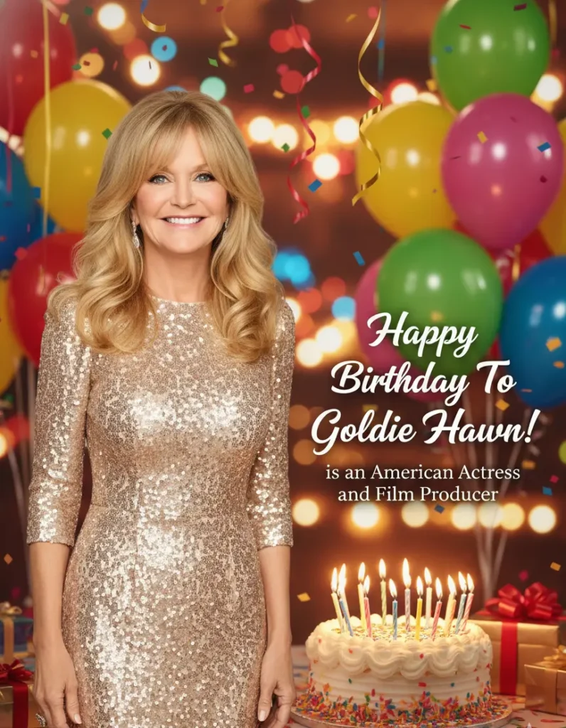 Birthday of Goldie Hawn
