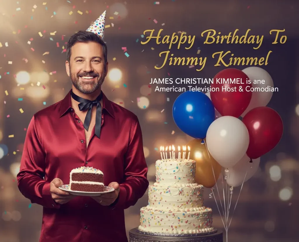 Birthday of Jimmy Kimmel