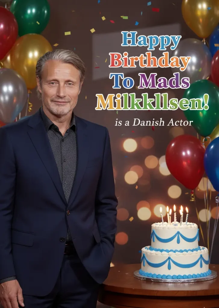 Birthday of Mads Mikkelsen