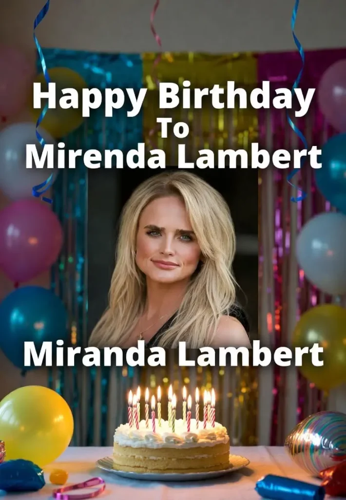 Birthday of Miranda Lambert