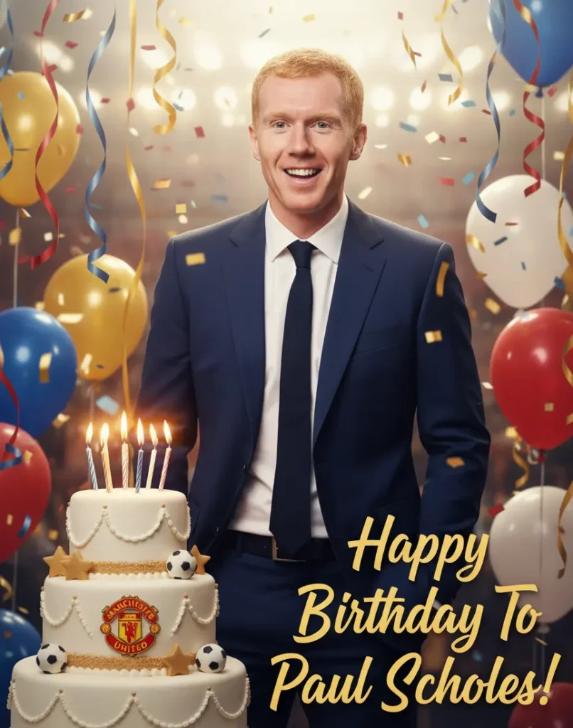 Birthday of Paul Scholes