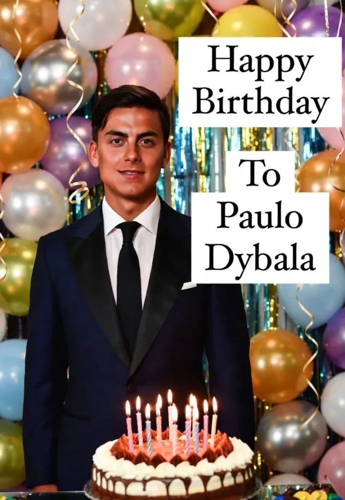 Birthday of Paulo Dybala