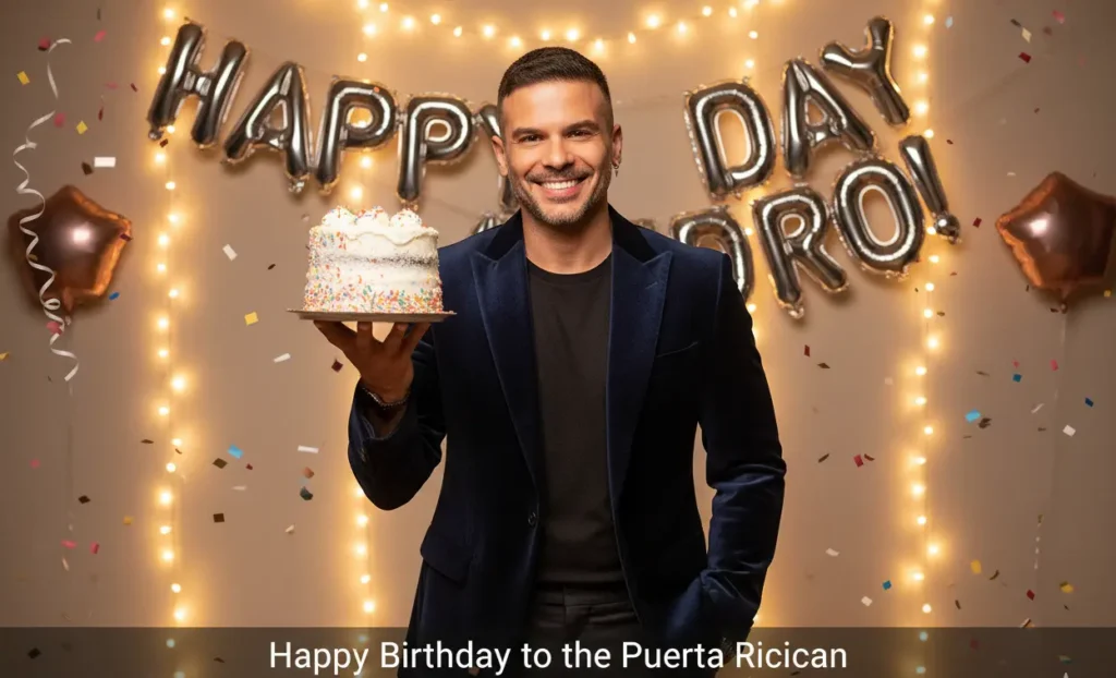 Birthday of Pedro Capó