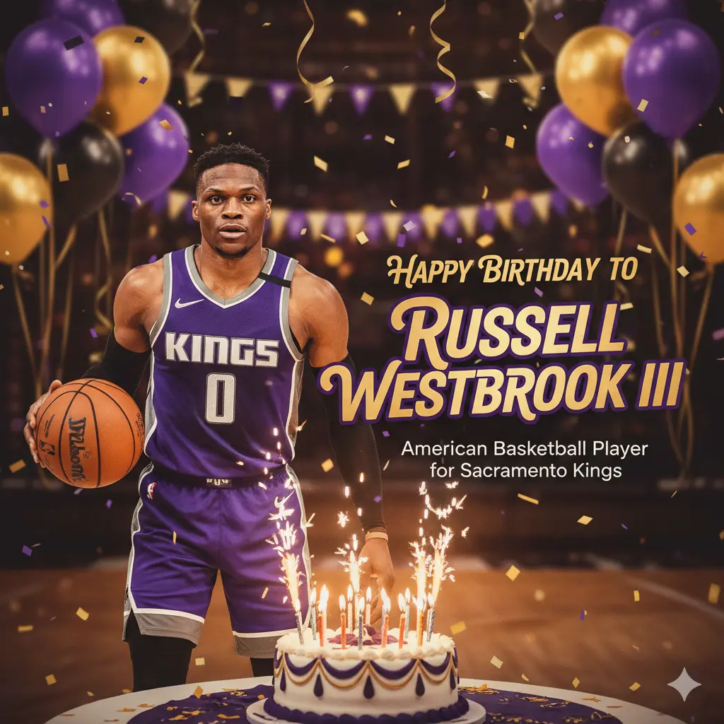 Birthday of Russell Westbrook