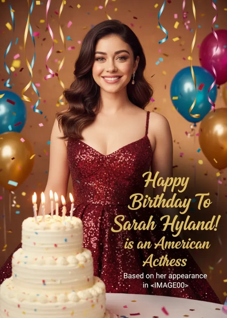 Birthday of Sarah Hyland