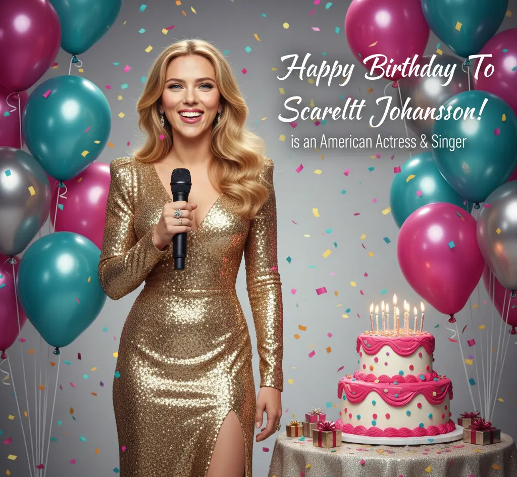 Birthday of Scarlett Johansson