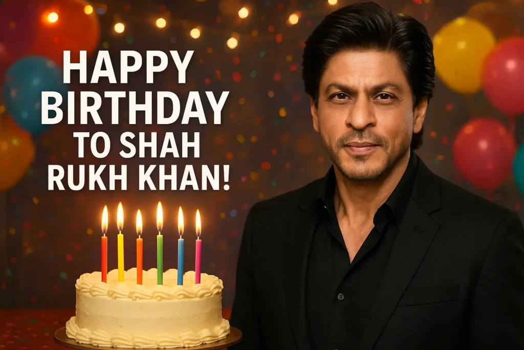 Birthday of Shah Rukh Khan