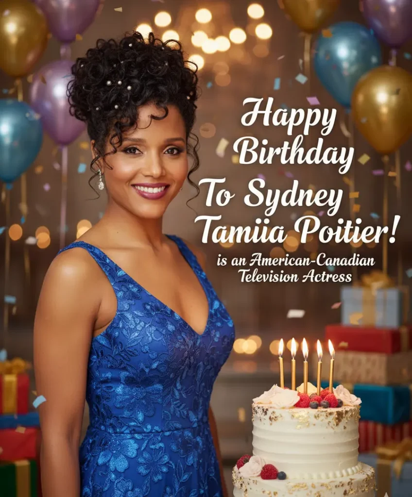 Birthday of Sydney Tamiia Poitier