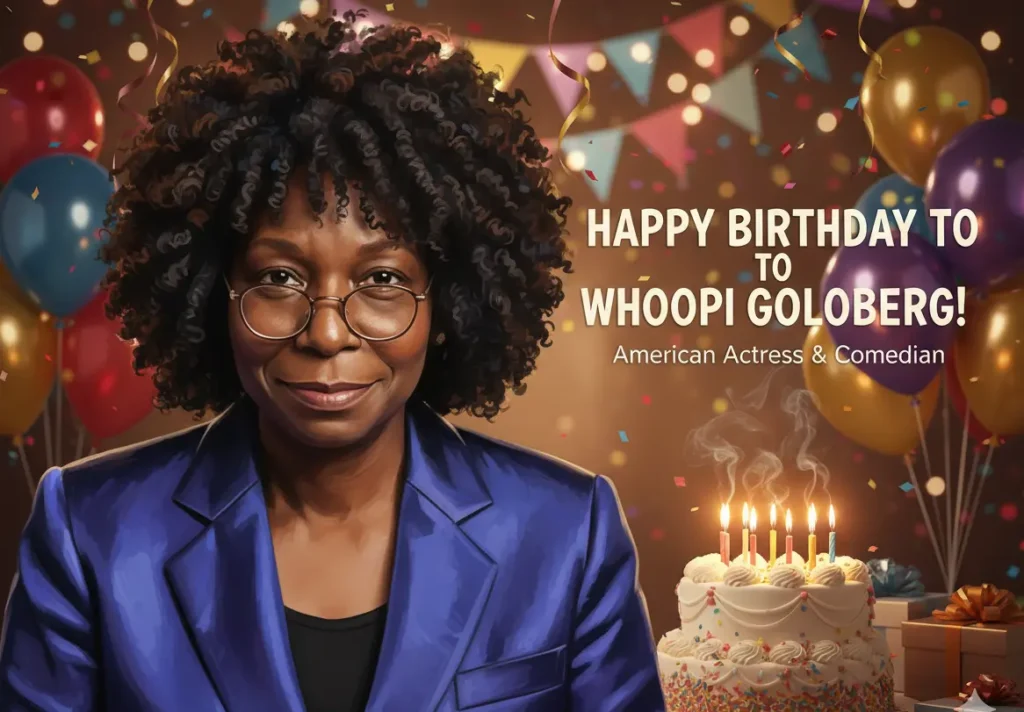 Birthday of Whoopi Goldberg