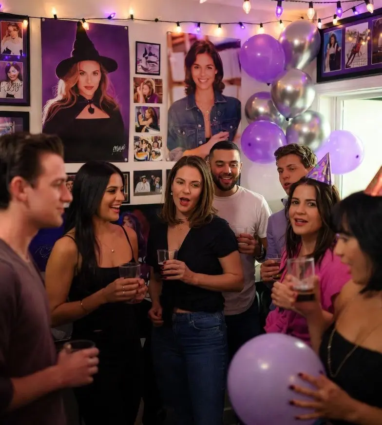 Arrange a Fan Party for Alyssa Milano