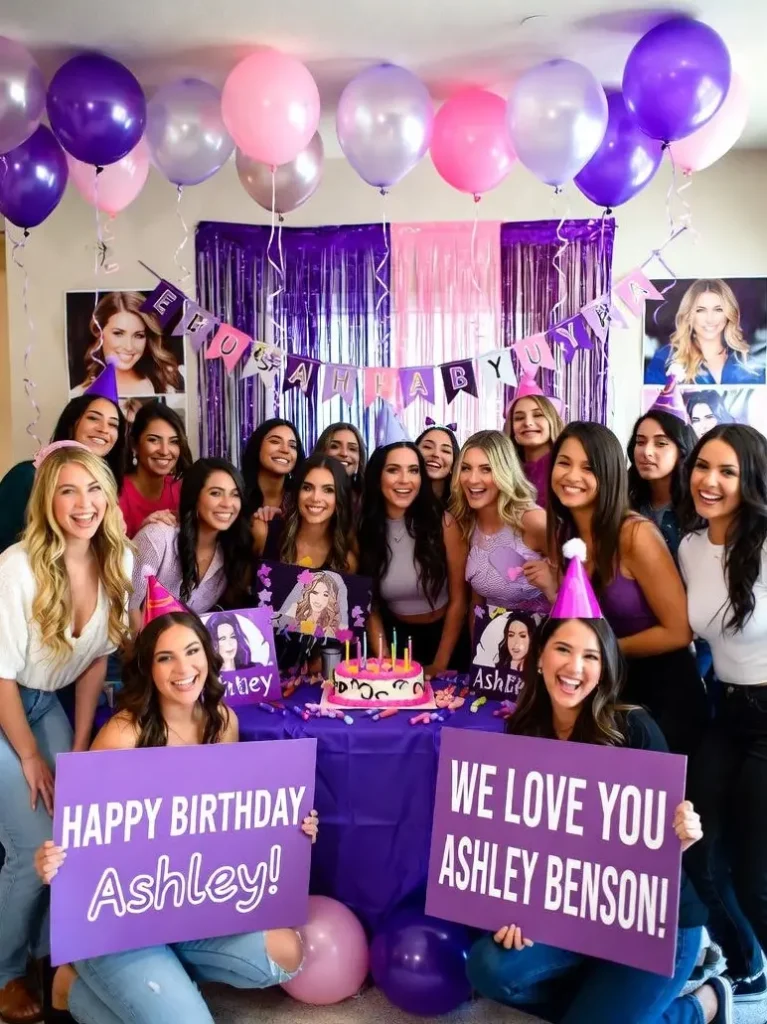 Arrange a Fan Party for Ashley Benson