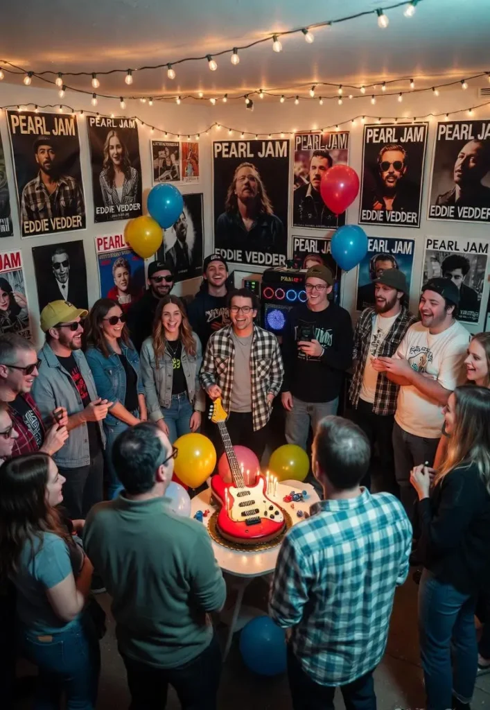 Arrange a Fan Party for Eddie Vedder