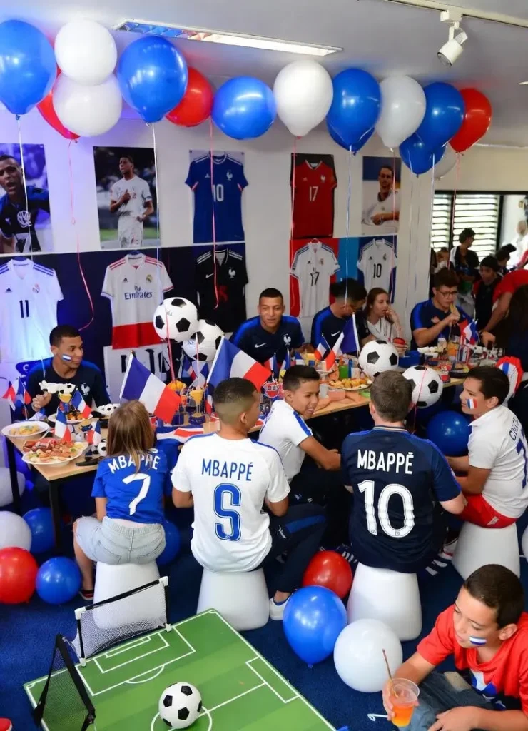 Arrange a Fan Party for Kylian Mbappe