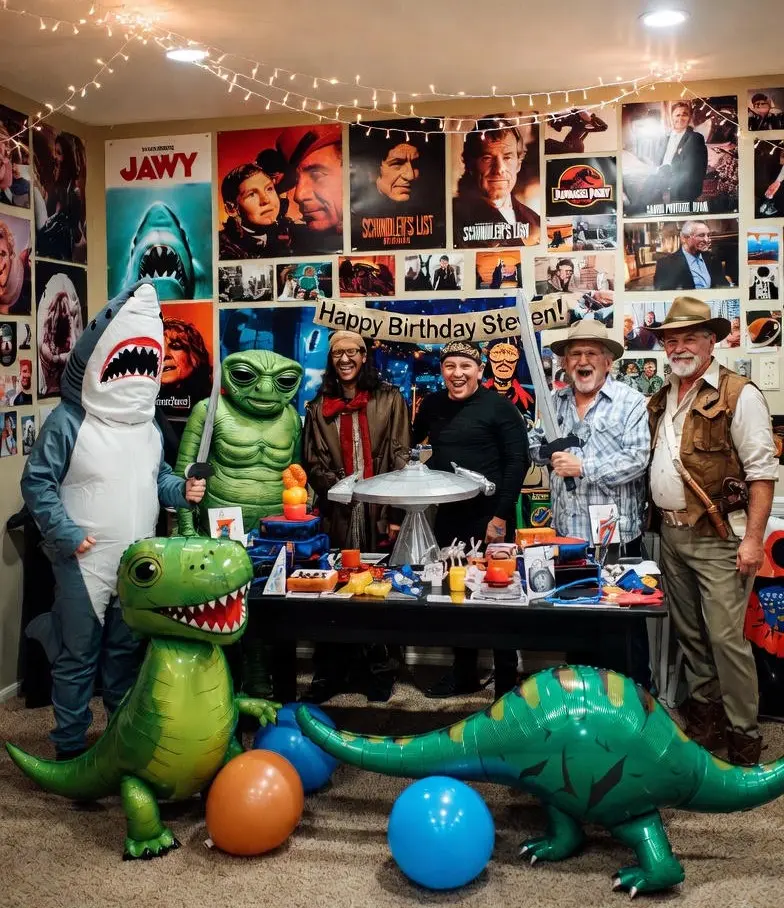Arrange a Fan Party for Steven Spielberg