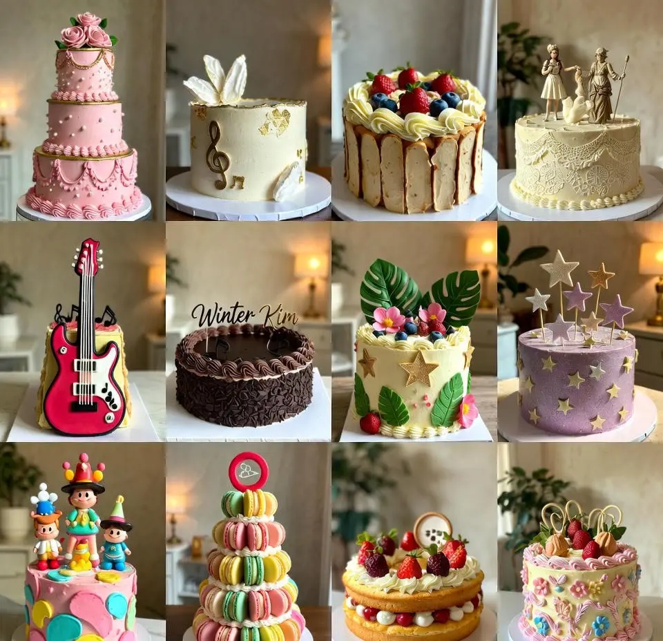 Birthday Cake Ideas for Winter Kim