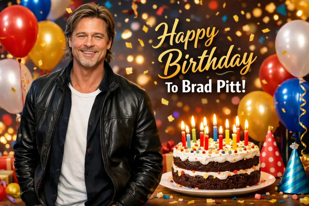 Birthday Wishes Messages for Brad Pitt