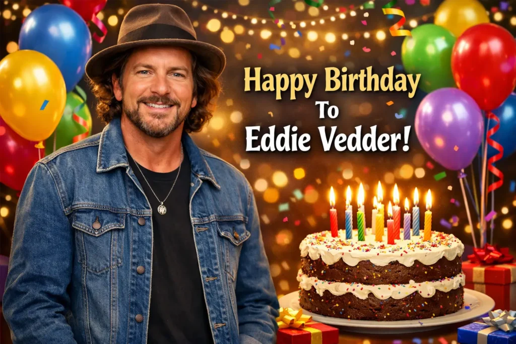 Birthday Wishes Messages for Eddie Vedder
