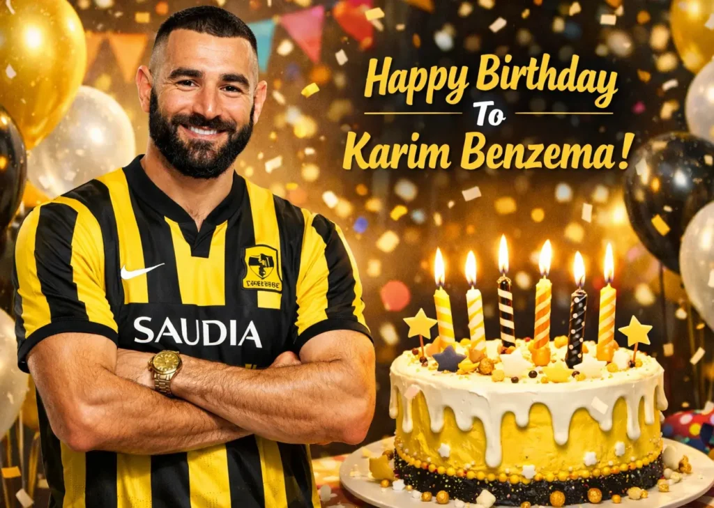 Birthday Wishes Messages for Karim Benzema