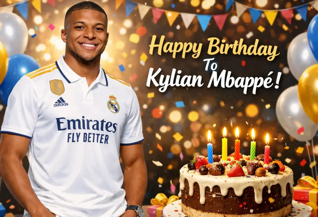 Birthday Wishes Messages for Kylian Mbappe