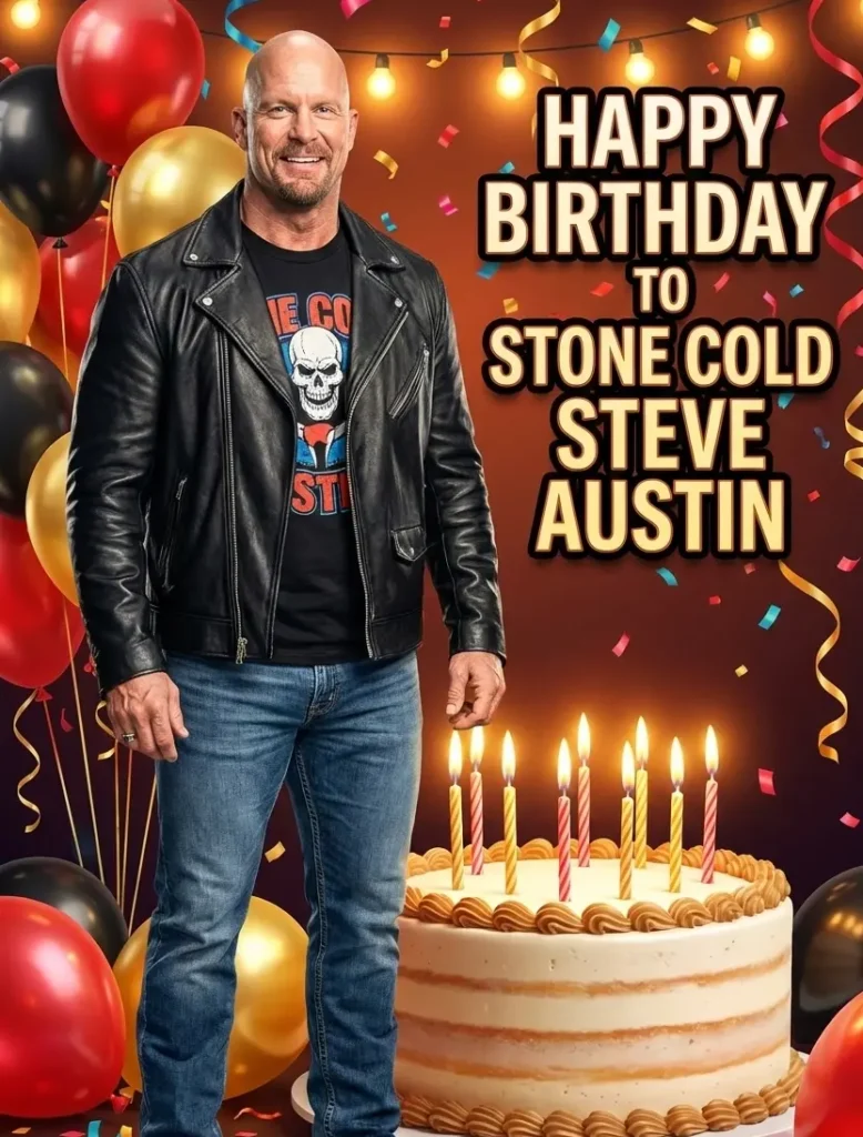 Birthday Wishes Messages for Stone Cold Steve Austin