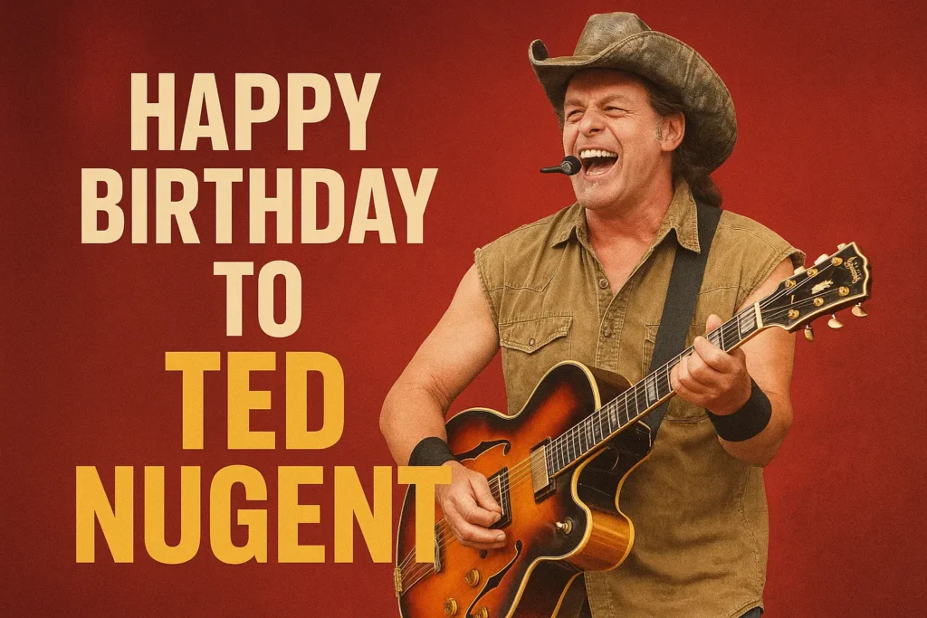 Birthday Wishes Messages for Ted Nugent