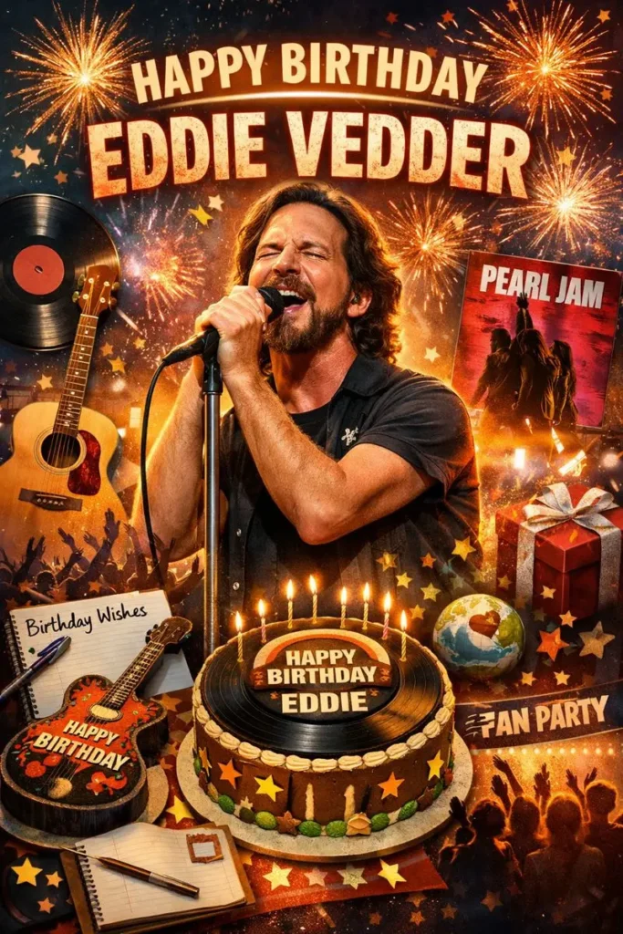 Birthday of Eddie Vedder