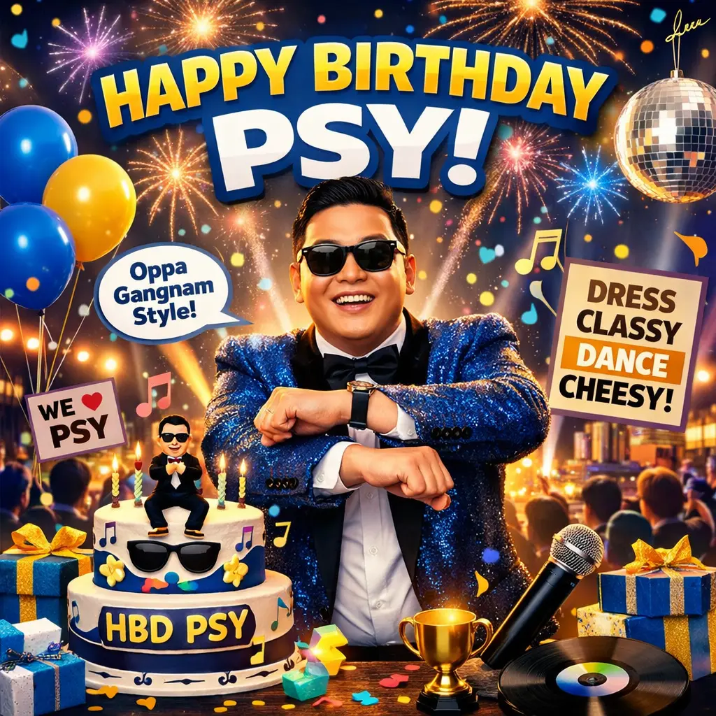 Birthday of Psy