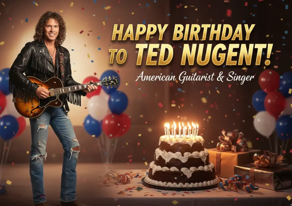 Birthday of Ted Nugent