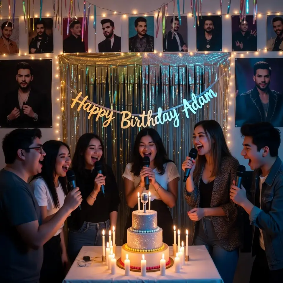 Arrange a Fan Party for Adam Lambert