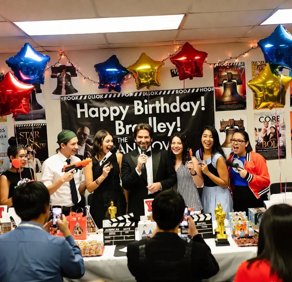 Arrange a Fan Party for Bradley Cooper