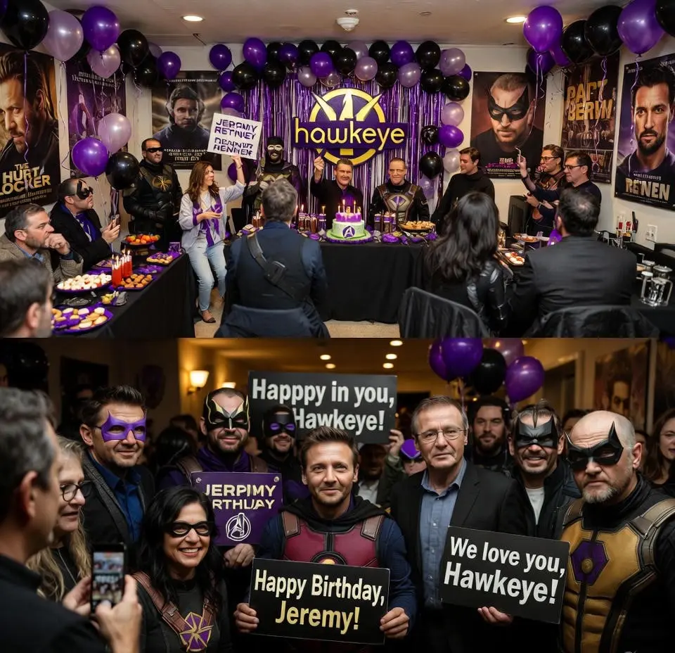 Arrange a Fan Party for Jeremy Renner