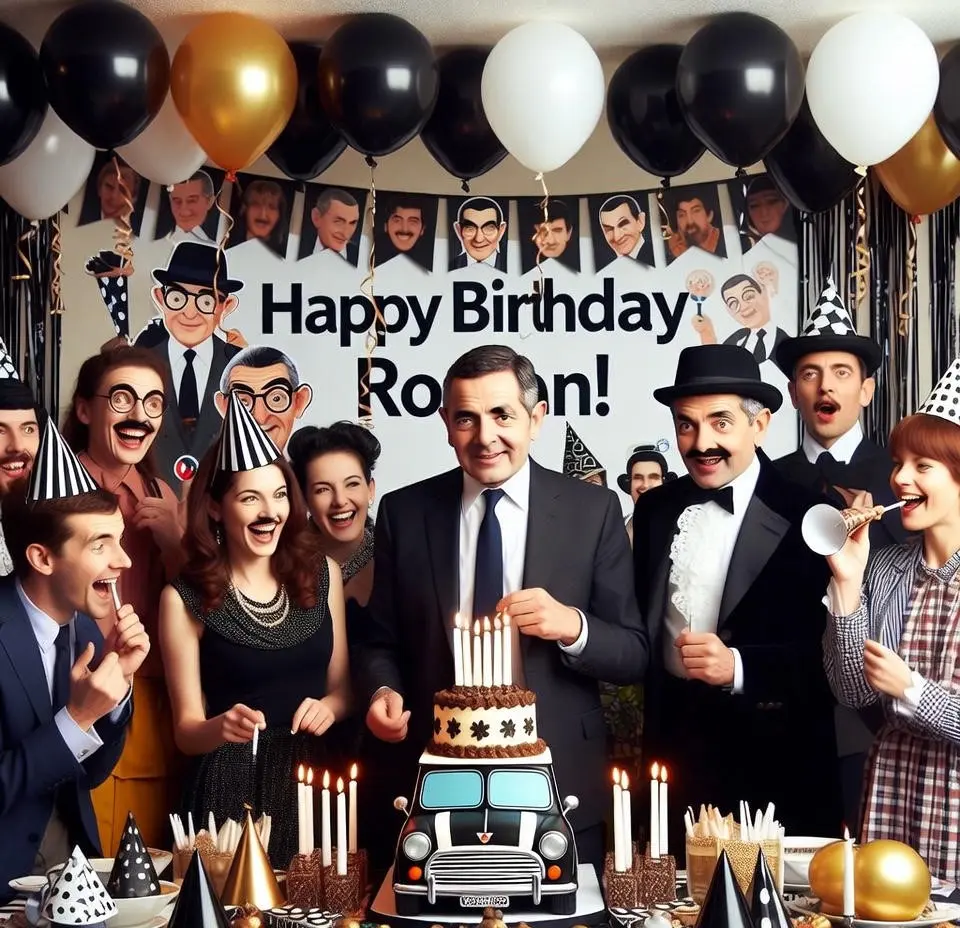 Arrange a Fan Party for Rowan Atkinson