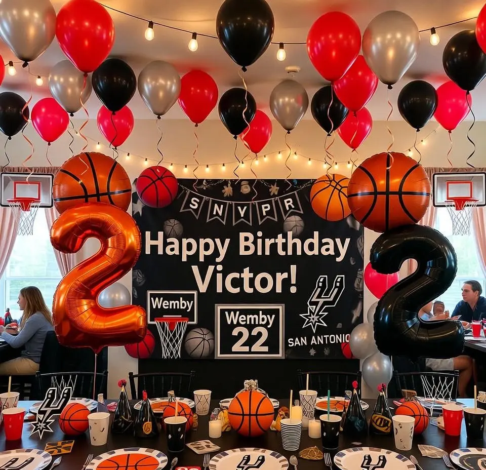 Arrange a Fan Party for Victor Wembanyama