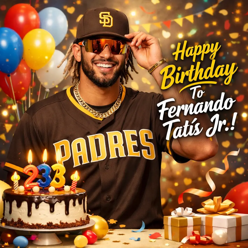 Birthday Wishes Messages for Fernando Tatis Jr