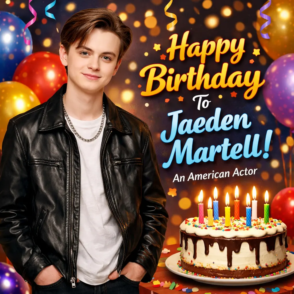 Birthday Wishes Messages for Jaeden Martell