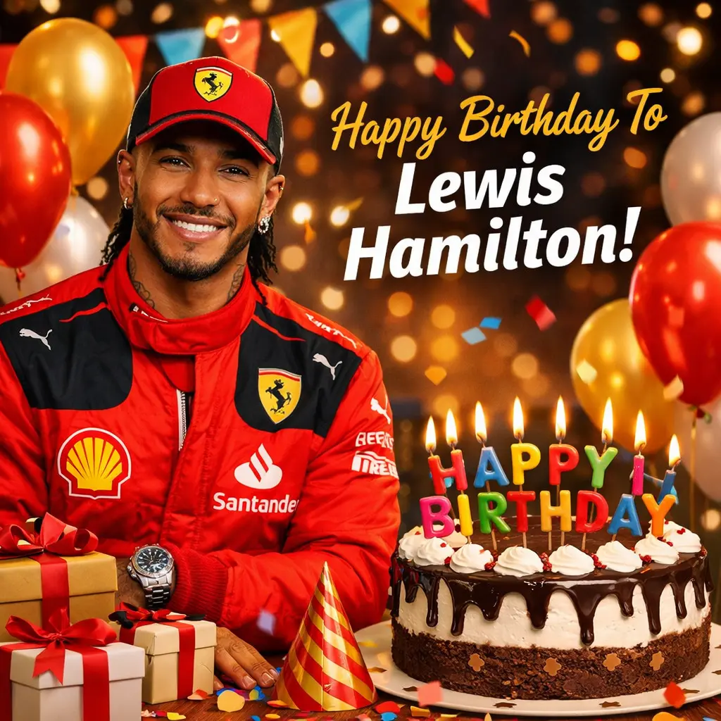 Birthday Wishes Messages for Lewis Hamilton
