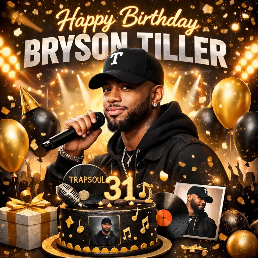 Birthday of Bryson Tiller