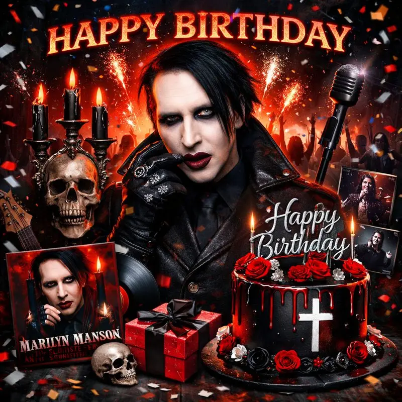 Birthday of Marilyn Manson