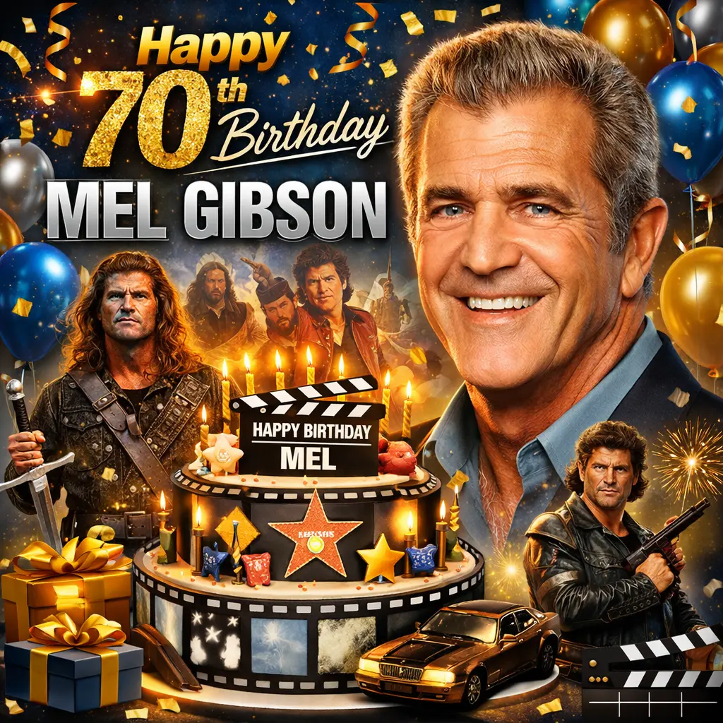 Birthday of Mel Gibson