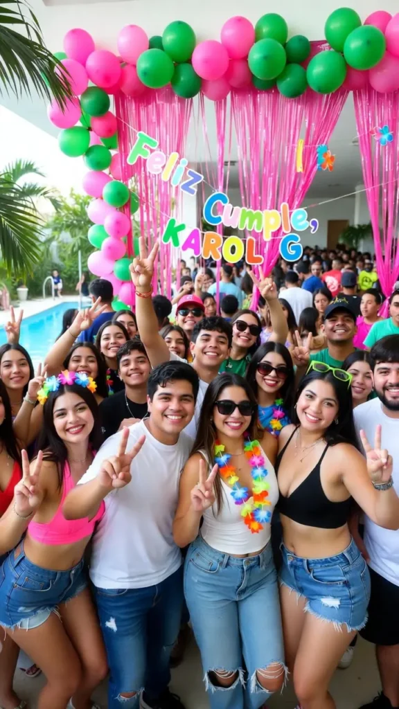 Arrange a Fan Party for Karol G