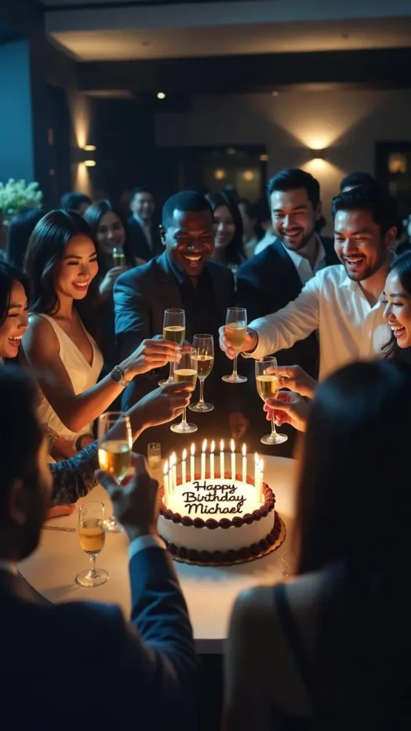 Arrange a Fan Party for Michael Jordan