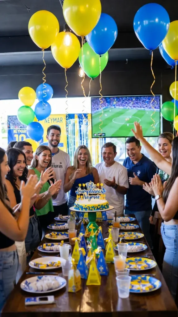 Arrange a Fan Party for Neymar