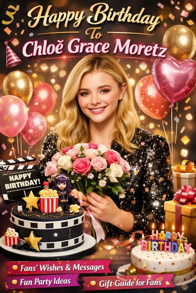 Birthday Wishes Messages for Chloe Grace Moretz