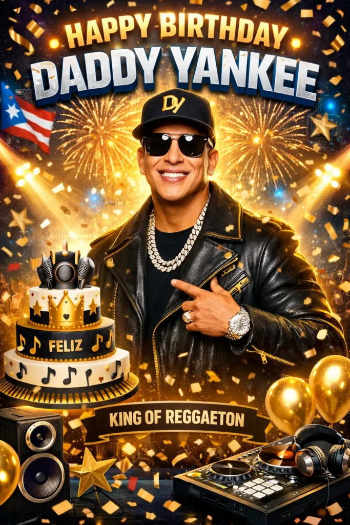 Birthday Wishes Messages for Daddy Yankee