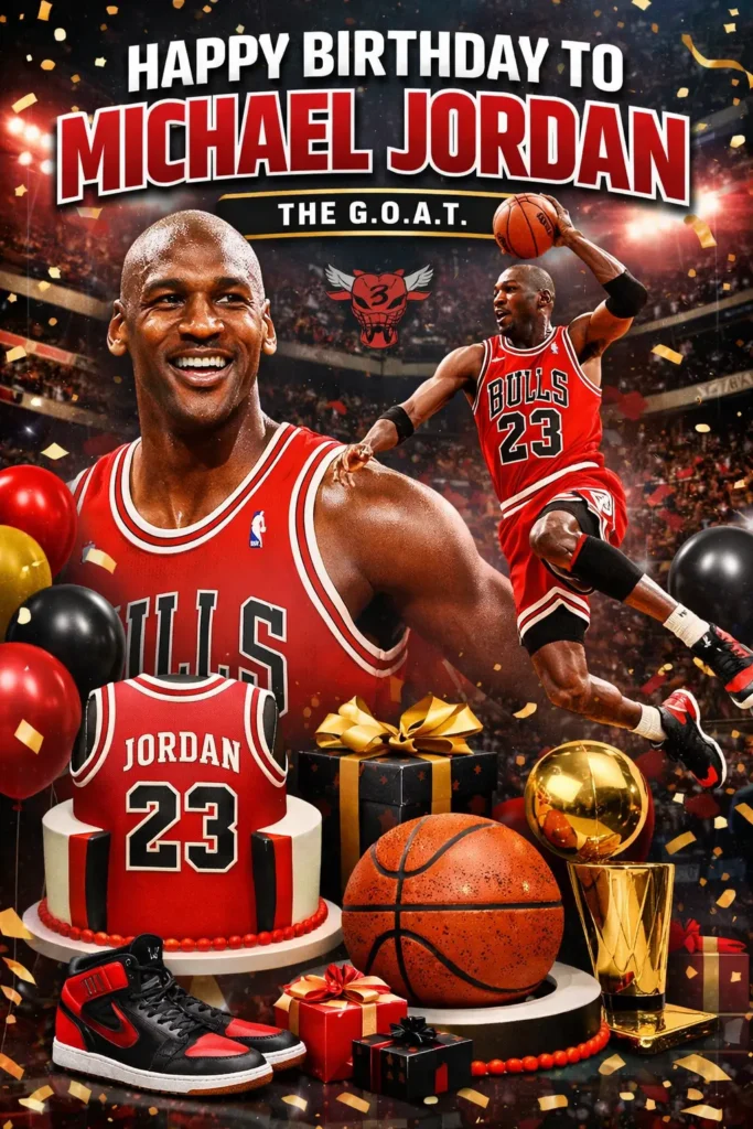 Birthday Wishes Messages for Michael Jordan