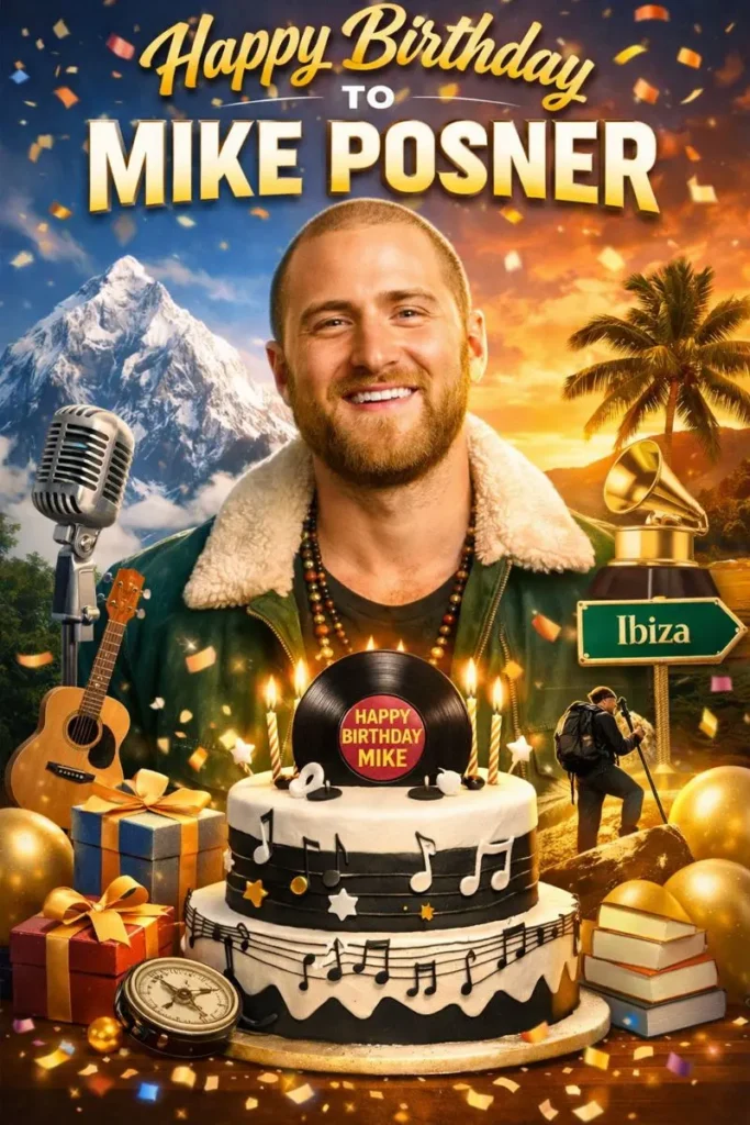 Birthday Wishes Messages for Mike Posner