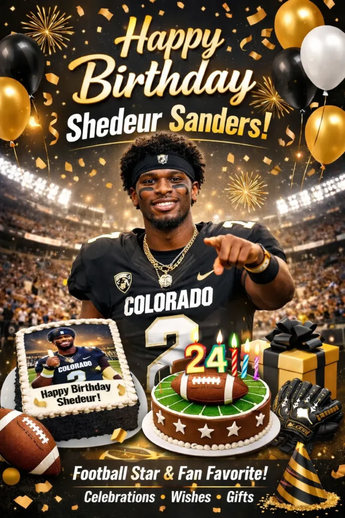 Birthday Wishes Messages for Shedeur Sanders 1